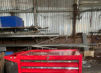 Tủ đưng đồ nghề 7 ngăn sơn tĩnh điện