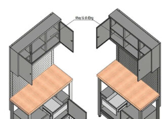Bàn nguội cơ khí KT: 1500Wx700Dx2000Hmm