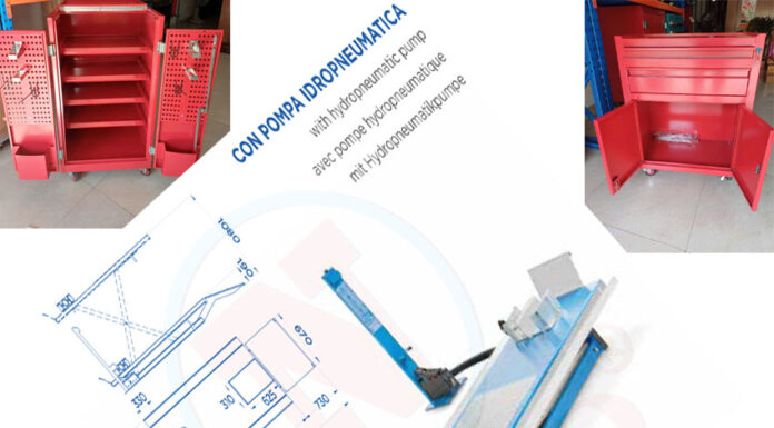 Bàn nâng xe mô tô 600kg