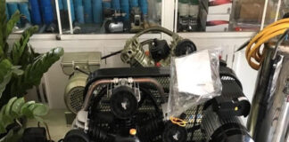 Máy nén khí 2 cấp 10 HP bình 500 lít Liberty W0.80/12.5BAR