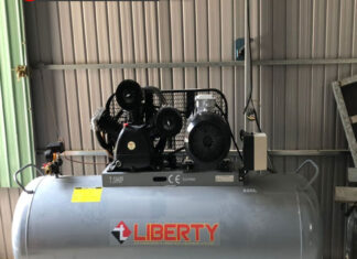 Máy bơm hơi khí nén Liberty 2 cấp 4HP W0.30/12.5 bar