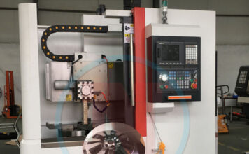 Máy Tiện Mặt Mâm Ô Tô YZ CNC WRC28