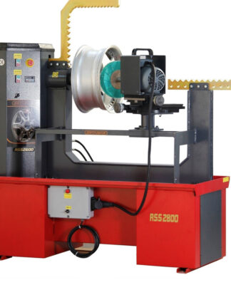 Máy Nắn vành đúc ô tô có thêm chức năng đánh bóng vành