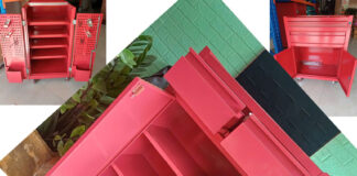 Tủ đồ nghề 2 ngăn kéo 2 cánh