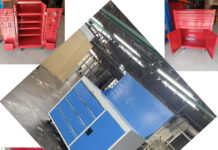 Tủ đồ nghề 4 ngăn 1 ngăn bảng treo