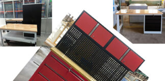 Bàn thao tác KT: 1200Wx510Dx1700Hmm