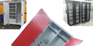 Tủ đồ nghề 2 cánh 12 ngăn