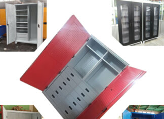Tủ đồ nghề 2 cánh 12 ngăn