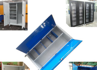 Tủ đựng đồ vệ sinh KT: 1000Wx500Dx1800Hmm