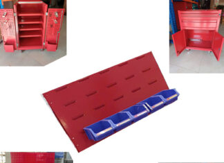 Bảng treo khay nhựa KT: 738×400