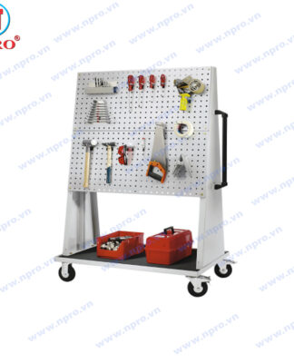 Xe đẩy bảng treo dụng cụ