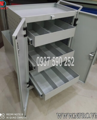 Tủ đồ nghề 4 ngăn 2 cánh
