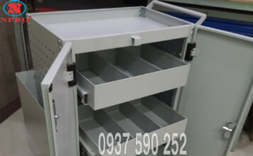 Tủ đồ nghề 4 ngăn 2 cánh