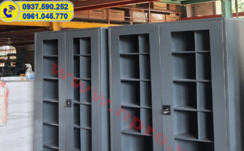 Tủ dụng cụ 2 cánh 18 ngăn