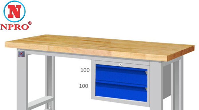 Bàn nguội cơ khí 2 ngăn KT: W1800xD750xH850mm