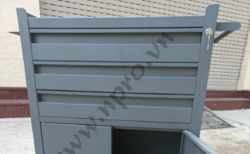 Tủ đồ nghề 3 ngăn 2 cánh