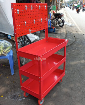 Xe đựng đồ nghề 3 ngăn giá treo