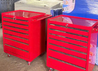 Tủ đưng đồ nghề 7 ngăn sơn tĩnh điện