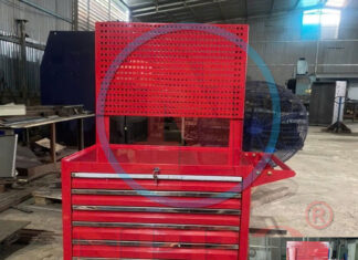Tủ đồ nghề 7 ngăn giá treo