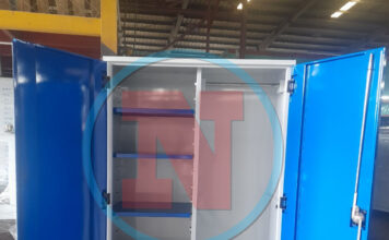 Tủ đựng đồ vệ sinh KT: 1000Wx450Dx1800Hmm
