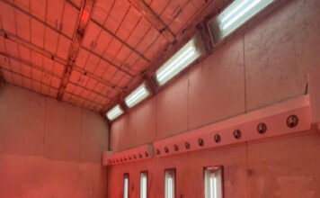 Phòng sơn sấy gỗ chuyên dung