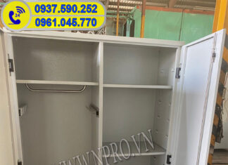 Tủ dụng cụ vệ sinh công nghiệp