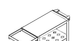 Kệ để chuôi dao BT30 3 tầng