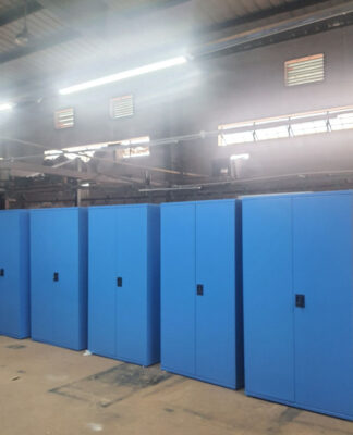 Tủ đồ nghề 2 cánh 3 ngăn kéo 2 khay KT: 900Wx550Dx1800Hmm