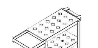 Kệ để chuôi dao BT30 3 tầng dao